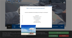 Desktop Screenshot of kantoorlardenoit.be